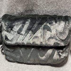 womens Nike Futura 365 Faux Fur Crossbody Bag